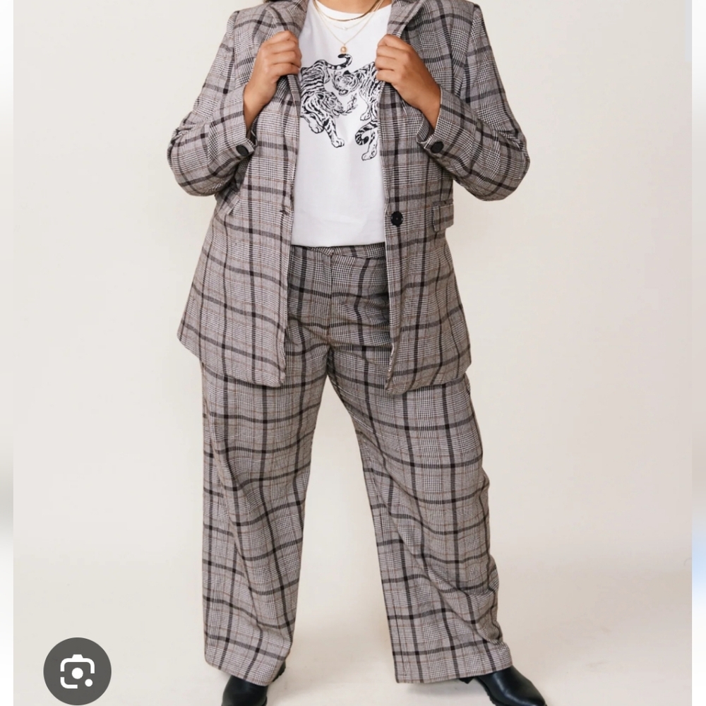 Able Brand Wide Leg Trousers